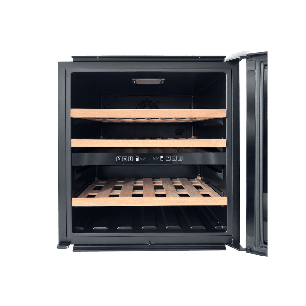 PRODUCT: LECAVIST Wine Cabinet - 36 Bottle - Dual Zone - Built-In - Black (LCS36VN2ZBI) PRE-ORDER - Built-In - LeCavist Wine Cabinets