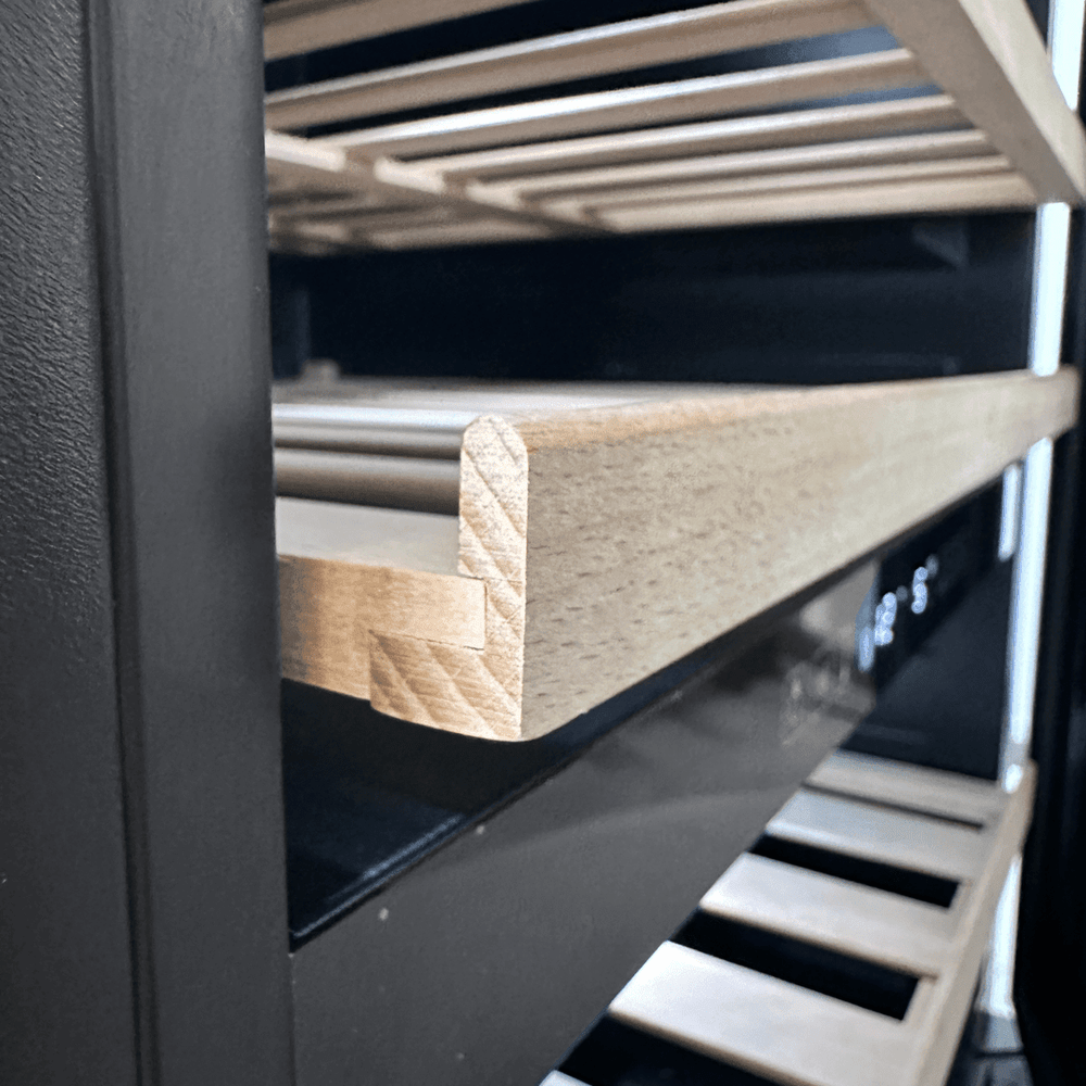 DETAILS: LECAVIST Wine Cabinet - 36 Bottle - Dual Zone - Built-In - Black (LCS36VN2ZBI) PRE-ORDER - Built-In - LeCavist Wine Cabinets