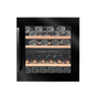 LECAVIST Wine Cabinet - 36 Bottle - Dual Zone - Built-In - Black (LCS36VN2ZBI)