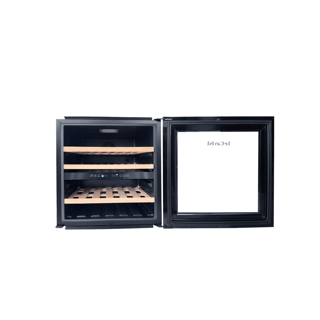 PRODUCT: LECAVIST Wine Cabinet - 36 Bottle - Dual Zone - Built-In - Black (LCS36VN2ZBI) PRE-ORDER - Built-In - LeCavist Wine Cabinets