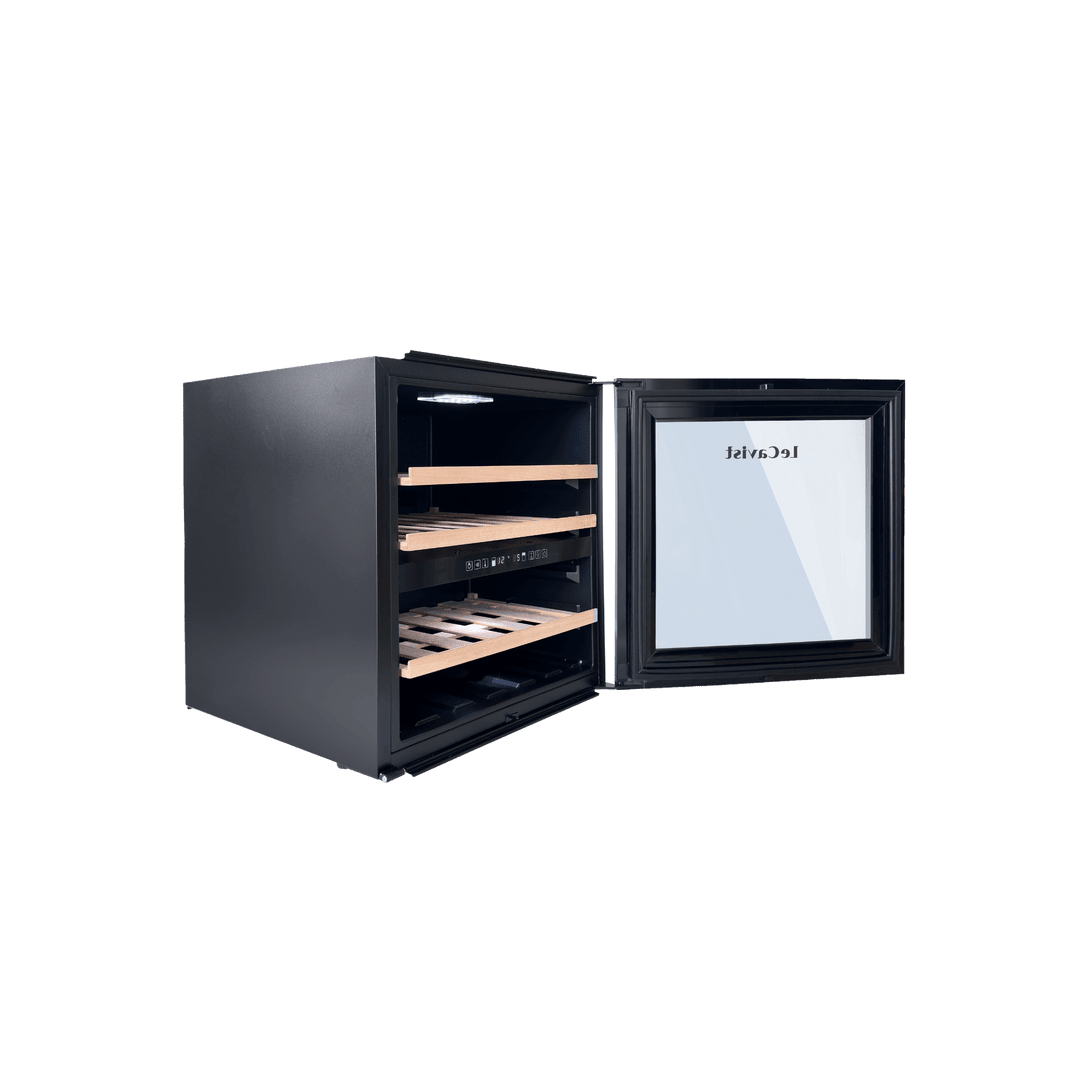 PRODUCT: LECAVIST Wine Cabinet - 36 Bottle - Dual Zone - Built-In - Black (LCS36VN2ZBI) PRE-ORDER - Built-In - LeCavist Wine Cabinets