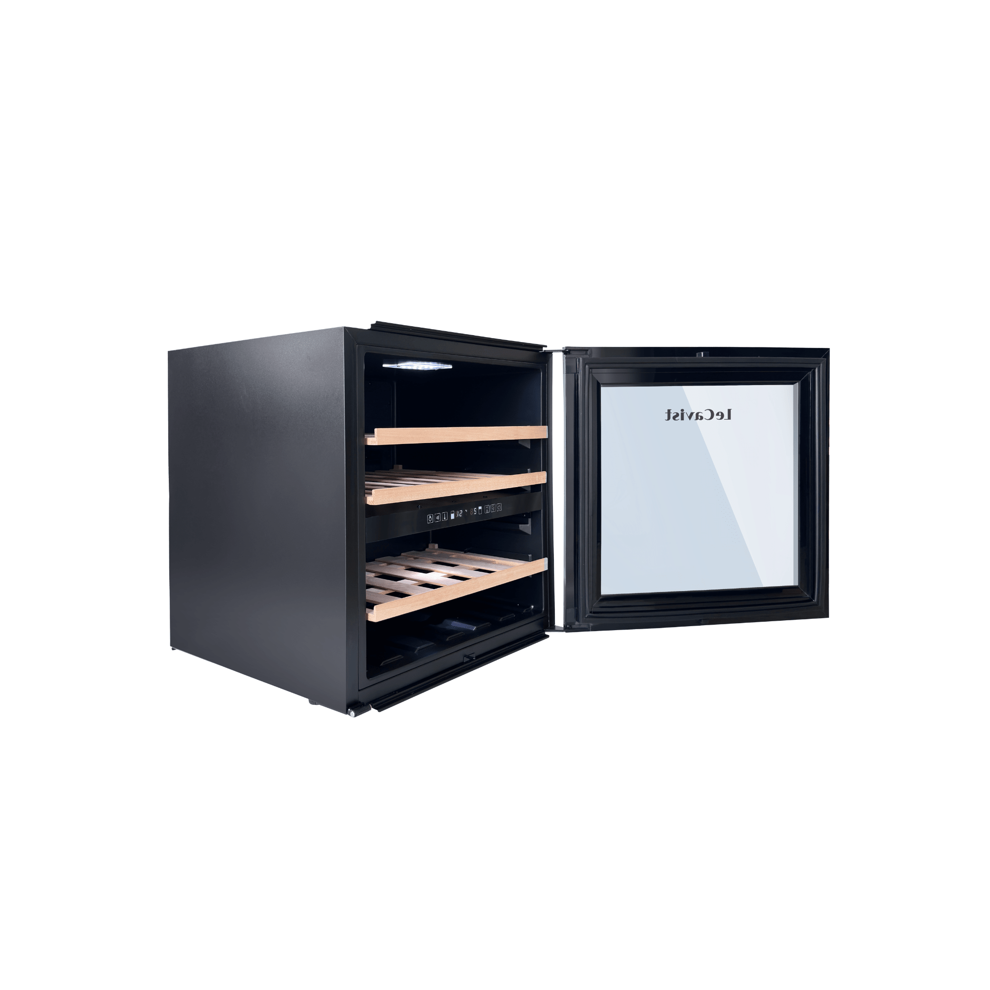 LECAVIST Wine Cabinet - 36 Bottle - Dual Zone - Built - In - Black (LCS36VN2ZBI) PRE - ORDER - LeCavist NZ