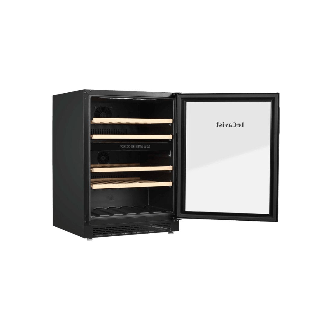 PRODUCT: LECAVIST Wine Cabinet - 44 Bottle - Dual Zone - Built-in - Black (LJ44VN2ZBU) - Built-In - LeCavist Wine Cabinets