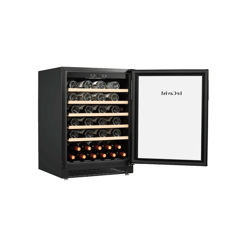 PRODUCT: LECAVIST Wine Cabinet - 52 Bottle - Single Zone - Built-in - Black (LJ52VNBU) - Built-In - LeCavist Wine Cabinets