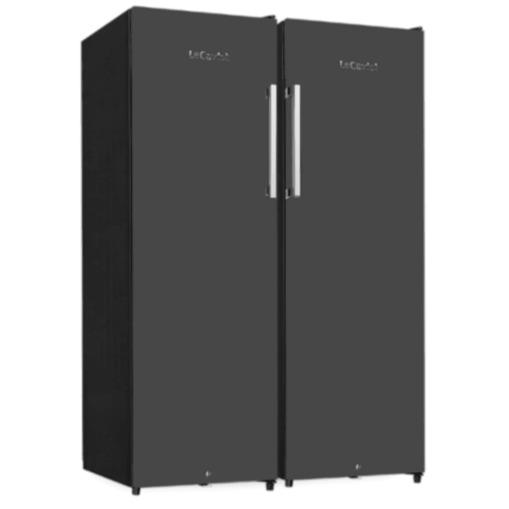 PRODUCT: LECAVIST Wine Cabinet Duo – 336 Bottle (2 x 168)- Single Zone– Freestanding – Black (LKV168PNDXX2) - Freestanding - LeCavist Wine Cabinets