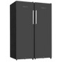 LECAVIST Wine Cabinet Duo – 336 Bottle (2 x 168)- Single Zone– Freestanding – Black (LKV168PNDXX2)