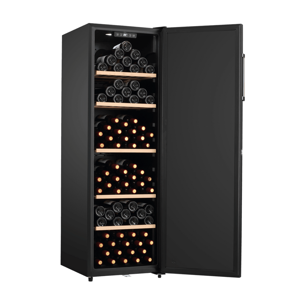 PRODUCT: LECAVIST Wine Cabinet Duo – 336 Bottle (2 x 168)- Single Zone– Freestanding – Black (LKV168PNDXX2) - Freestanding - LeCavist Wine Cabinets